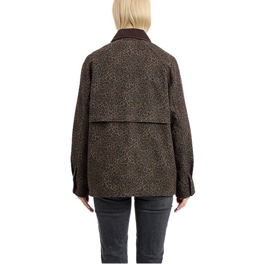 BCBGeneration Leopard Print barn Jacket size XL N… - image 2